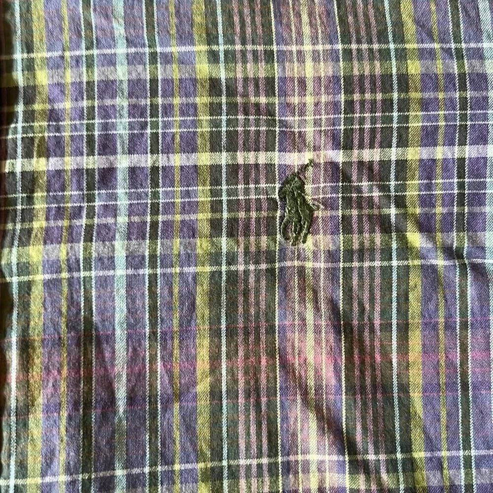 Polo Ralph Lauren Classic Fit Plaid Button Down Mens M